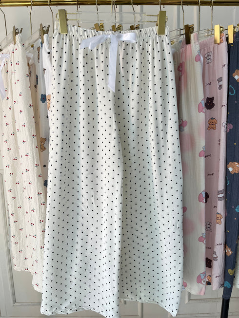 Summer Cute Printed Loose Pyjamas